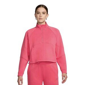 Nike Women's Top Dri-FIT Prima 1/2-Zip Training, Aster Pink, NWT, MED $100